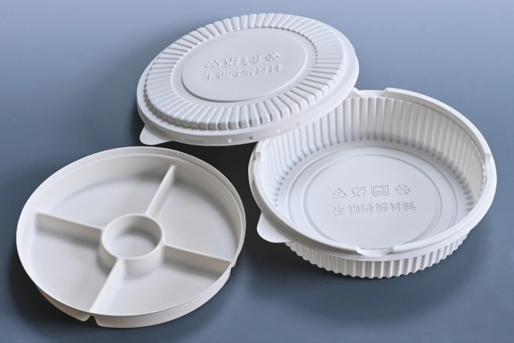 Fully Biodegradable ROUND BENTO BOX